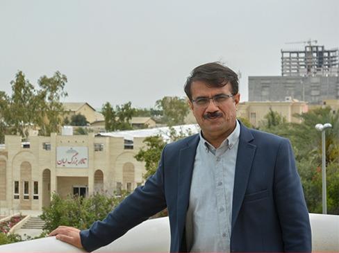 نصب المان جدید در میدان المپیک بوشهر + تصاویر