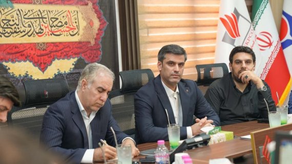 حضور میدانی مدیرعامل کیمیای پارس خاورمیانه و مدیر حراست صندوق ذخیره فرهنگیان در سایت عملیاتی شرکت