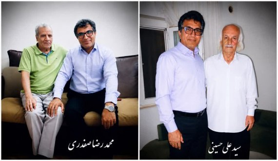دیدار صمیمانه مدیرعامل شرکت قطب پتروشیمی سپهر لاوان با آموزگاران دوران دبیرستان