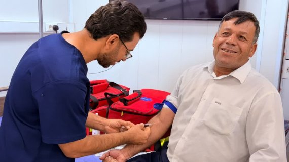 معاینات دورهای طب صنعتی در مخازن سبز پتروشیمی عسلویه آغاز شد